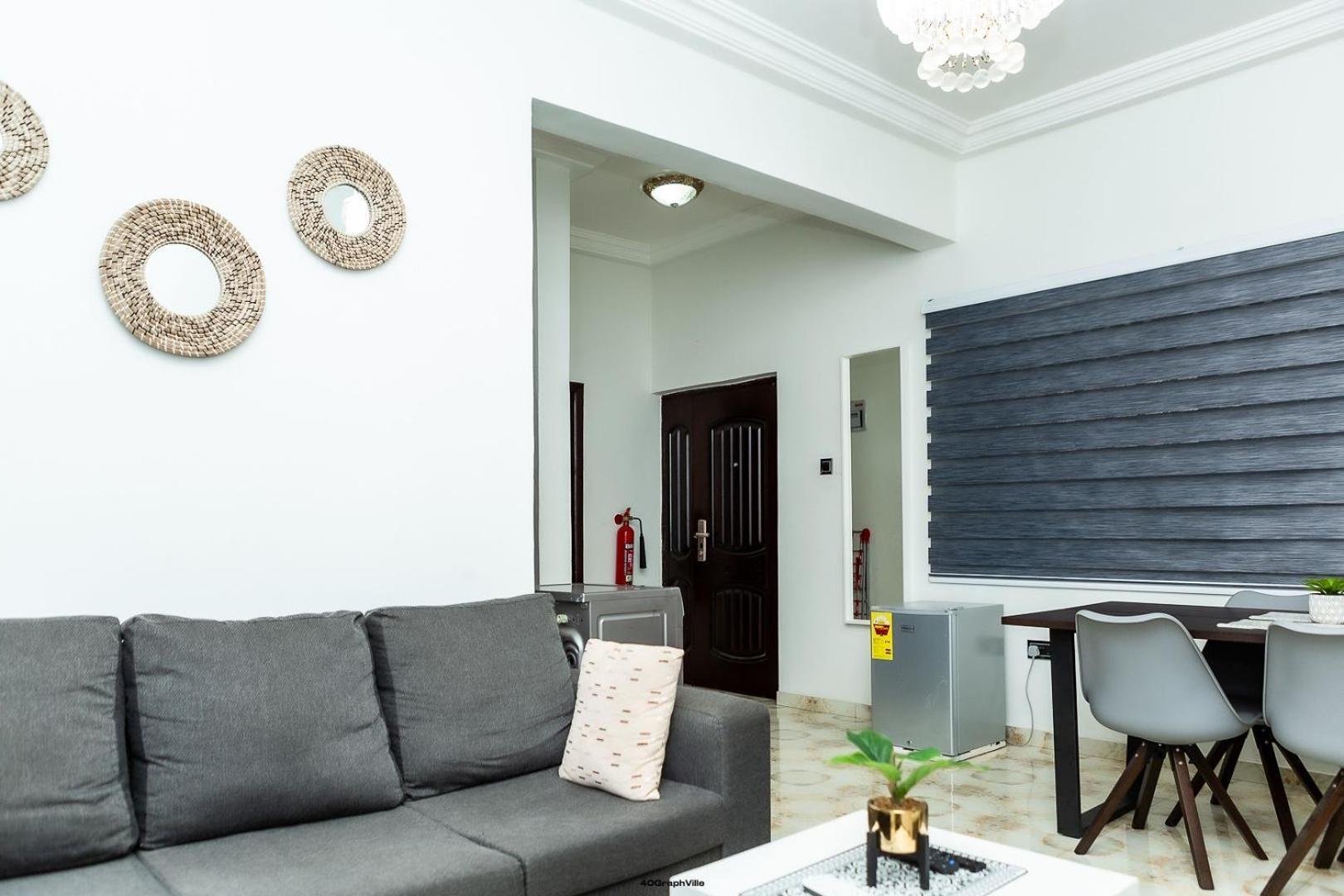 Stylish East Legon Apartment - Ac, Wi-Fi, Netflix Accra Eksteriør bilde