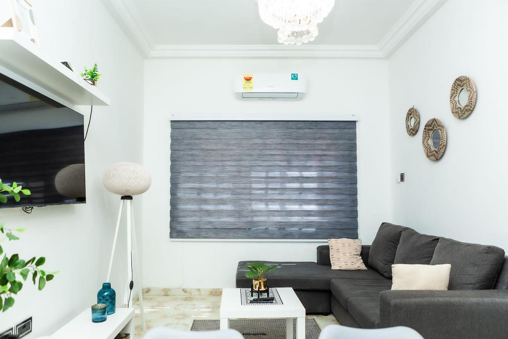 Stylish East Legon Apartment - Ac, Wi-Fi, Netflix Accra Eksteriør bilde